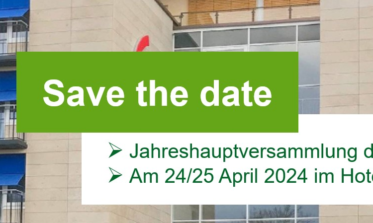  22. JHV DER USH 2024 Save the date / Agenda